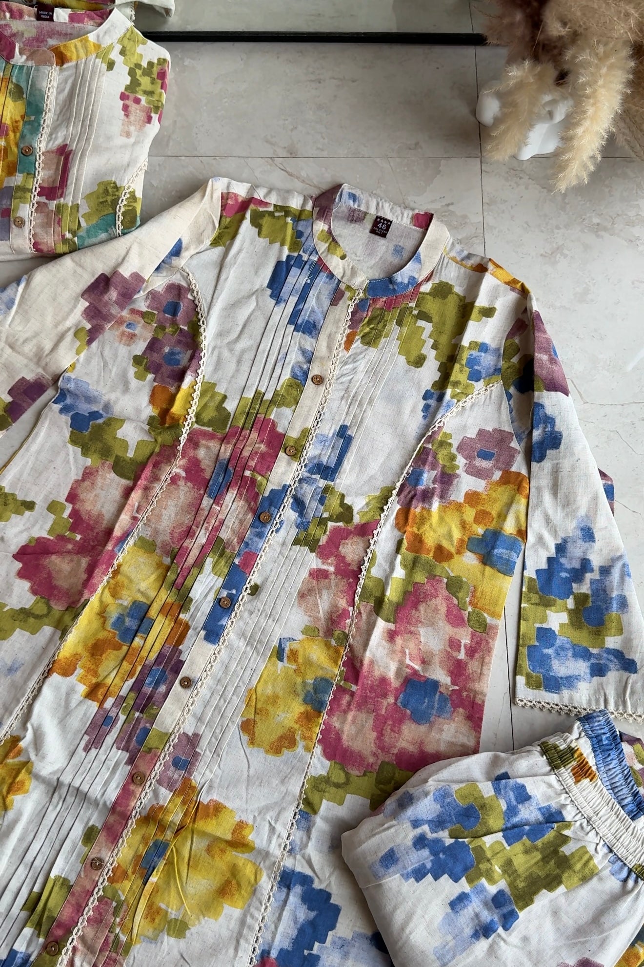 Ambrani Aline Kurti with palazzo pants