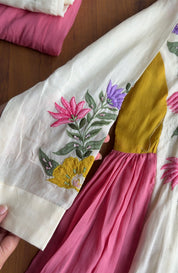 Khushi mul cotton embroidered dress