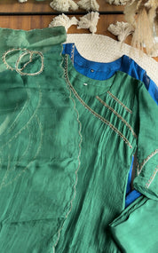Aishwarya Handwork Suit Set - Green