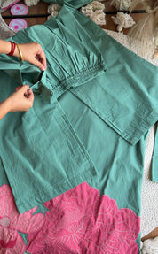 Preet patchwork coords- Green