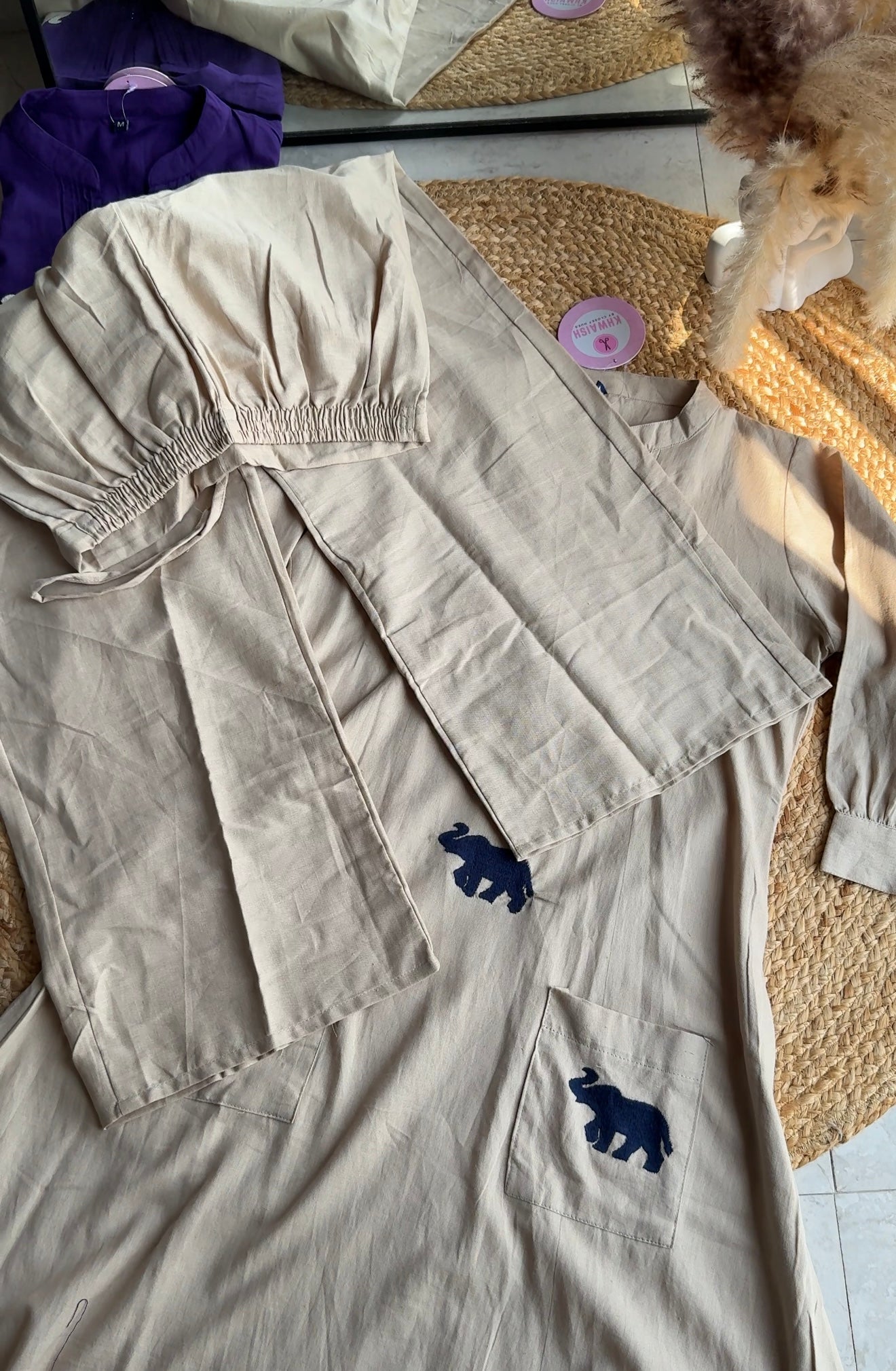 Nishi Aline pocket Kurti with pants