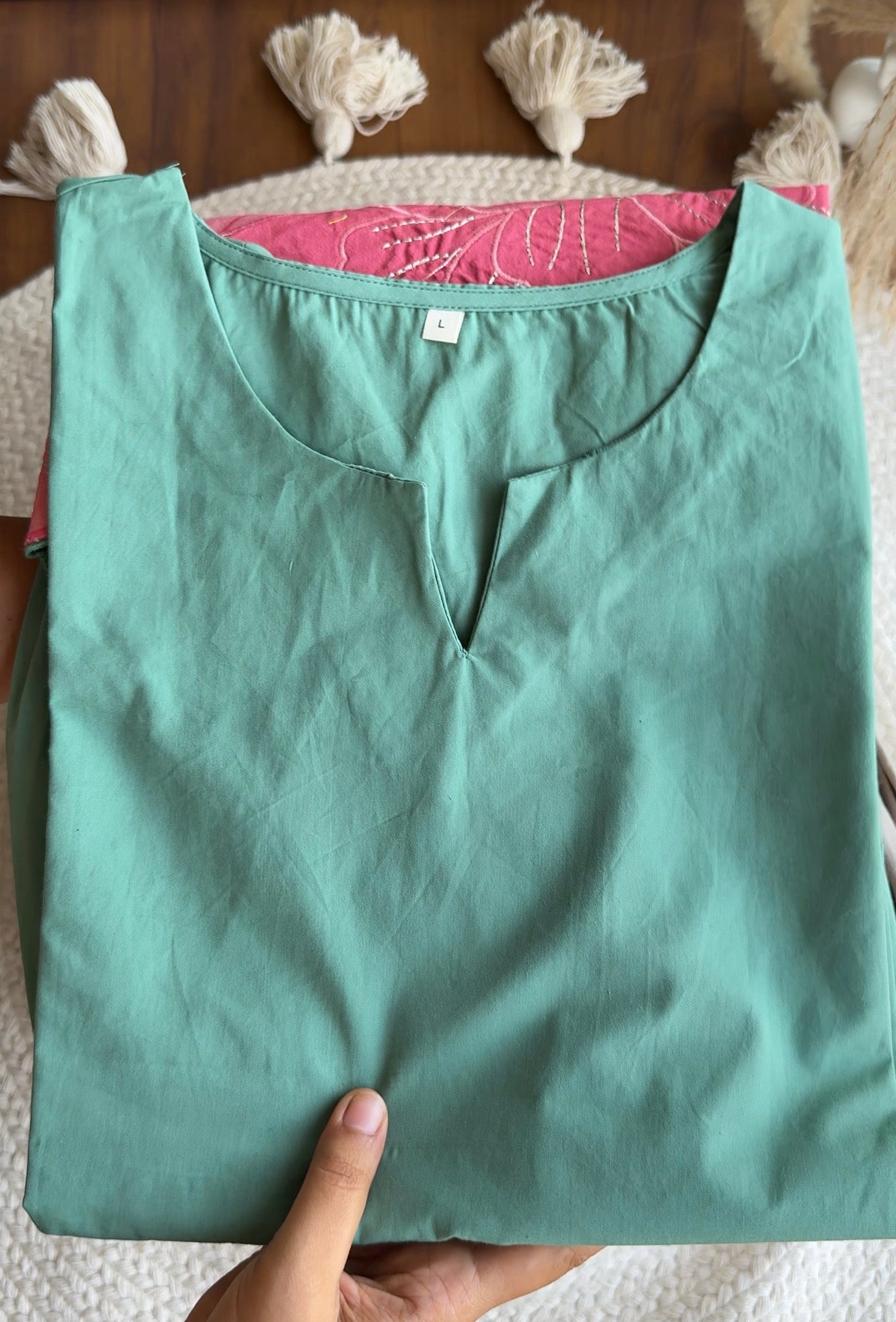 Preet patchwork coords- Green