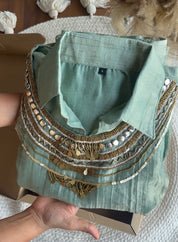 Maitri Three Piece Coords (Preorder 7-10 days) - Powder Green