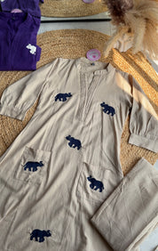 Nishi Aline pocket Kurti with pants