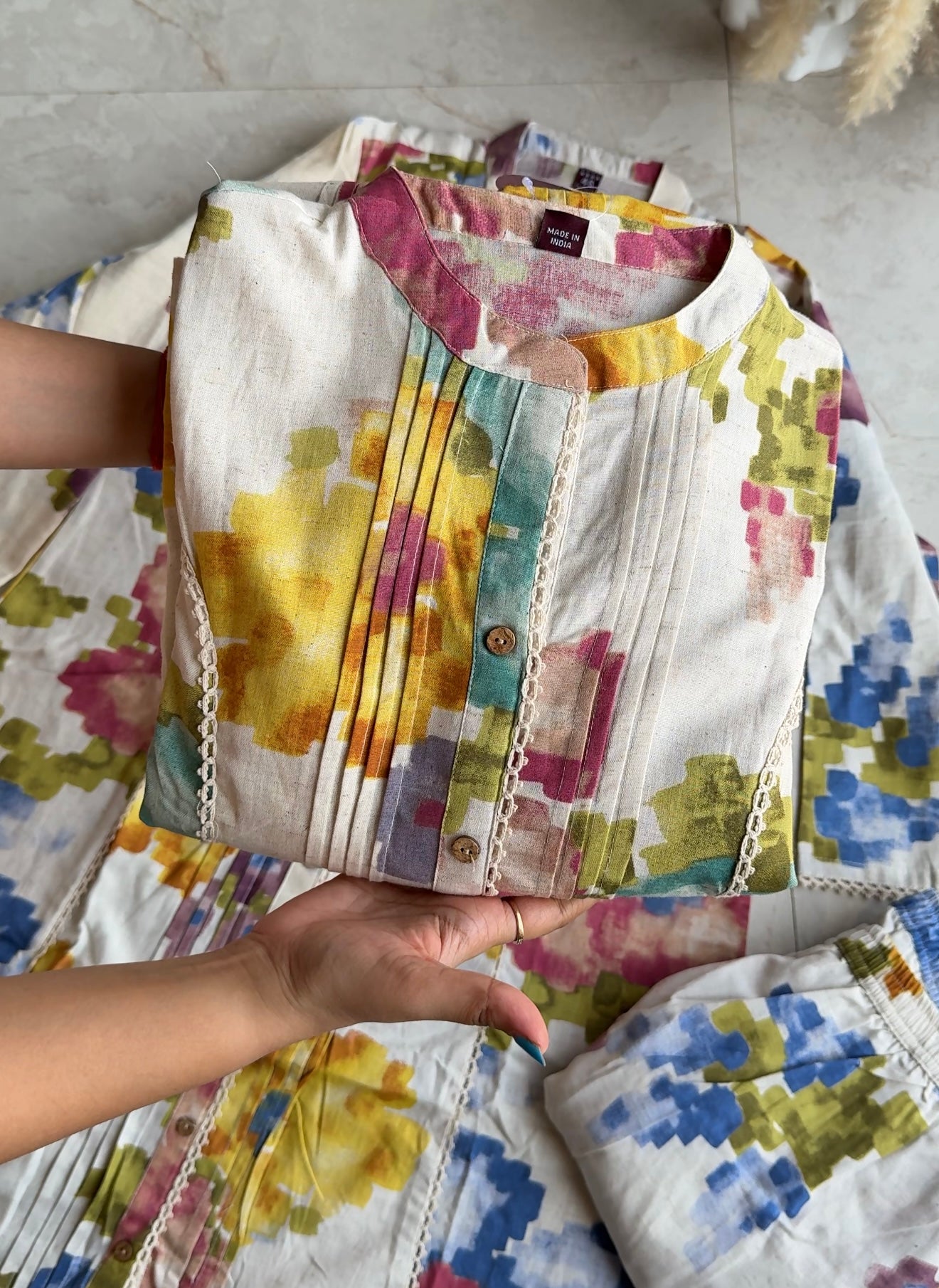 Ambrani Aline Kurti with palazzo pants