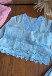 Tahini Lucknowi coord - Blue