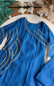 Aishwarya Handwork Suit Set - Blue