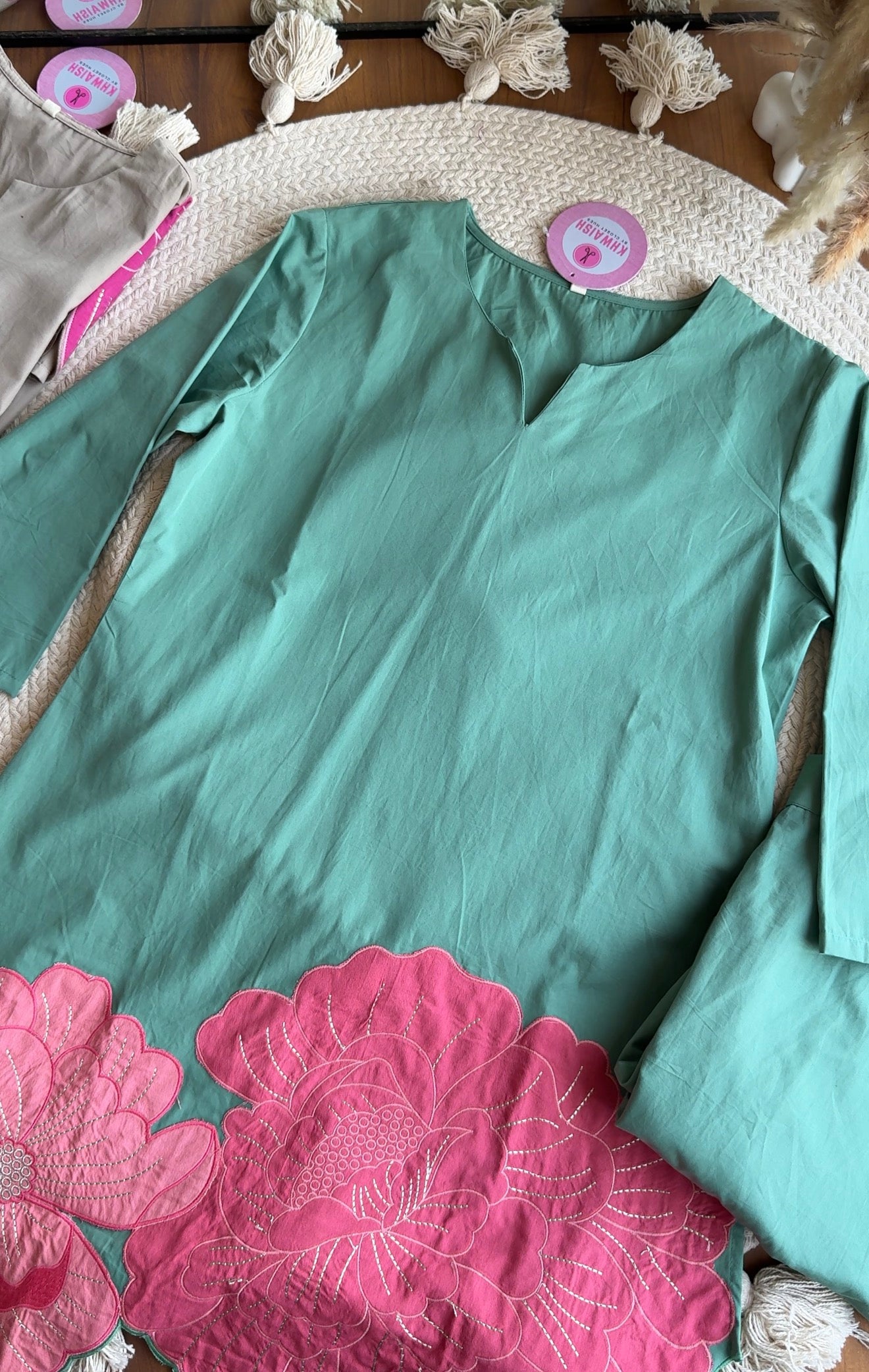 Preet patchwork coords- Green