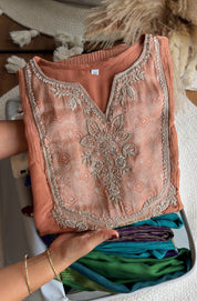 Rajvi Handwork Tissue Dress