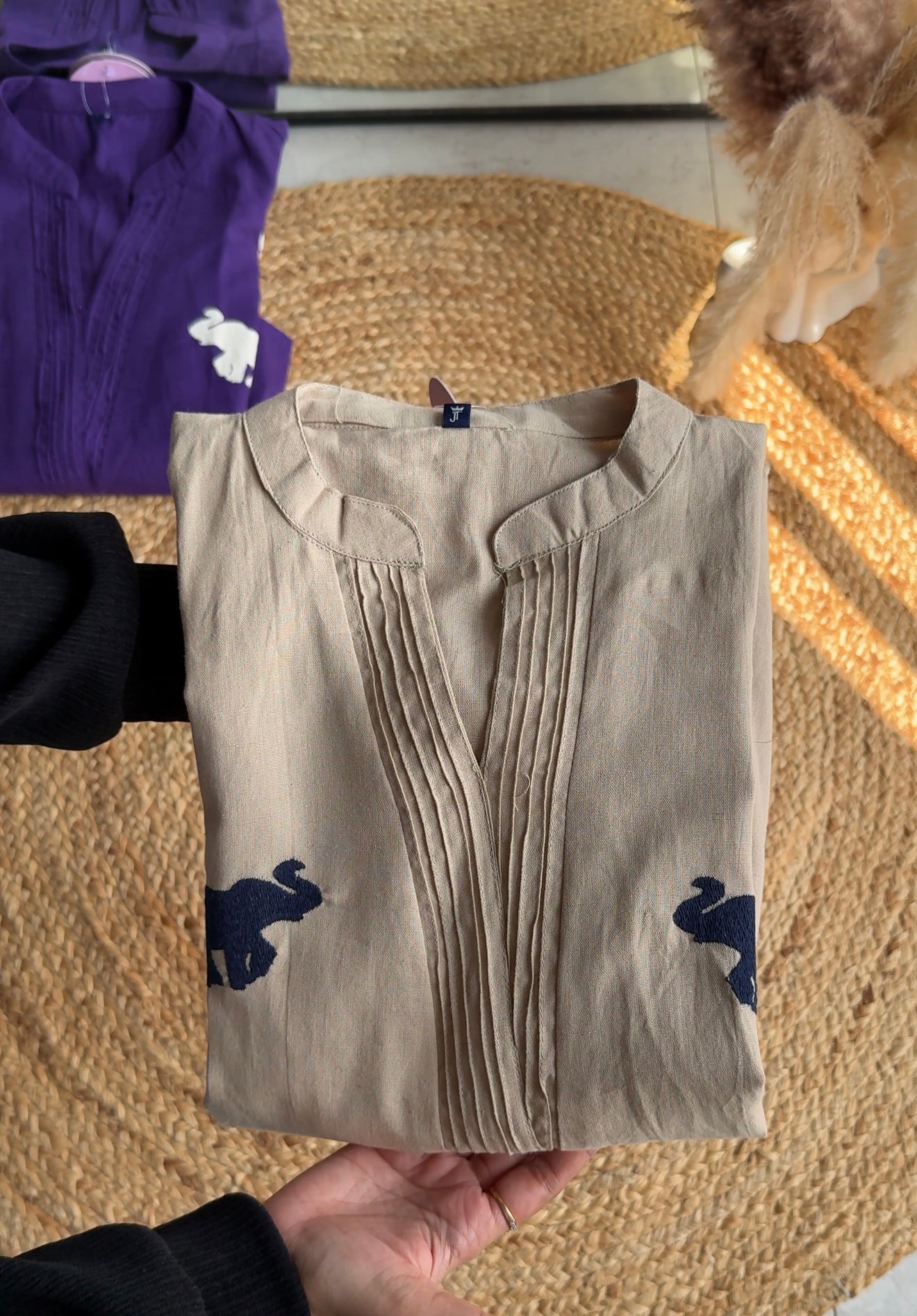 Nishi Aline pocket Kurti with pants
