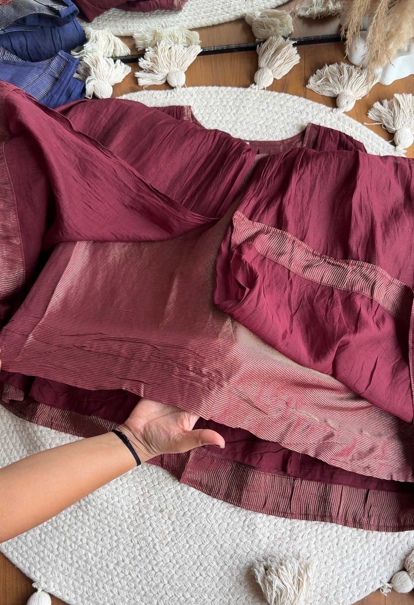 Naina Koti Anarkali Dress-Maroon