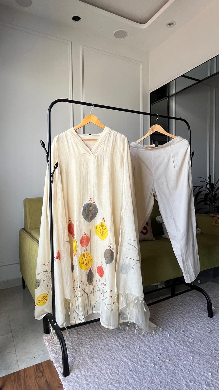 Alka Applique Work Dress