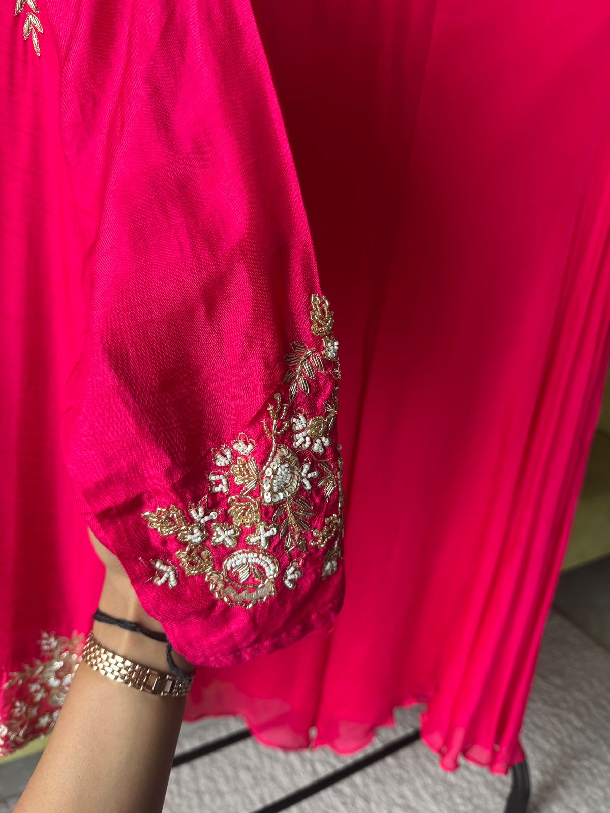 Saheli Handwork Dress With Plazzo