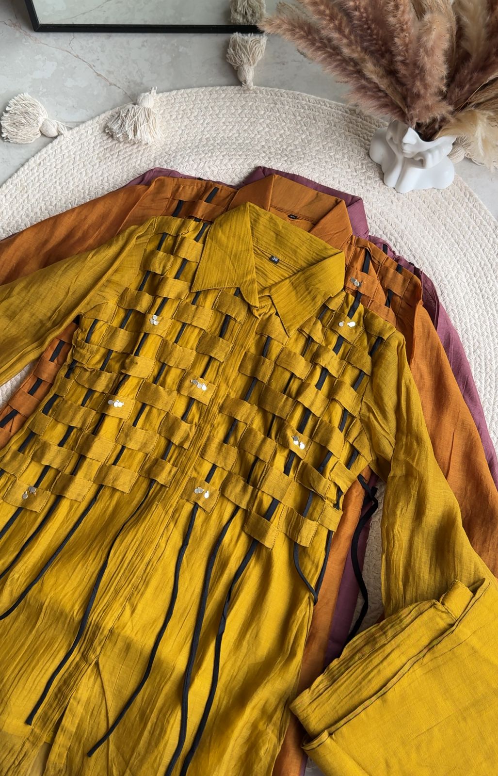 Tarini Mul Chanderi Coord Set