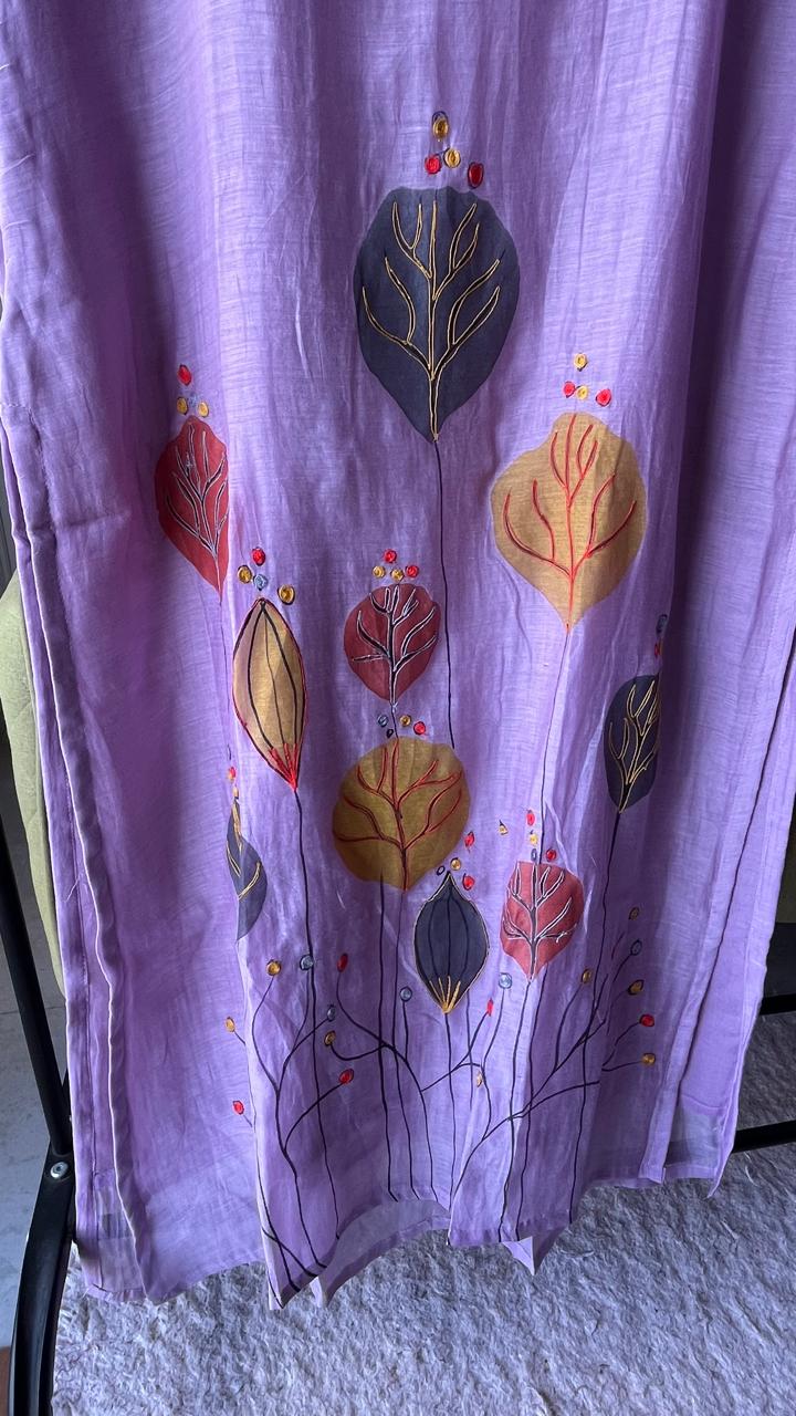 Alka Applique Work Dress