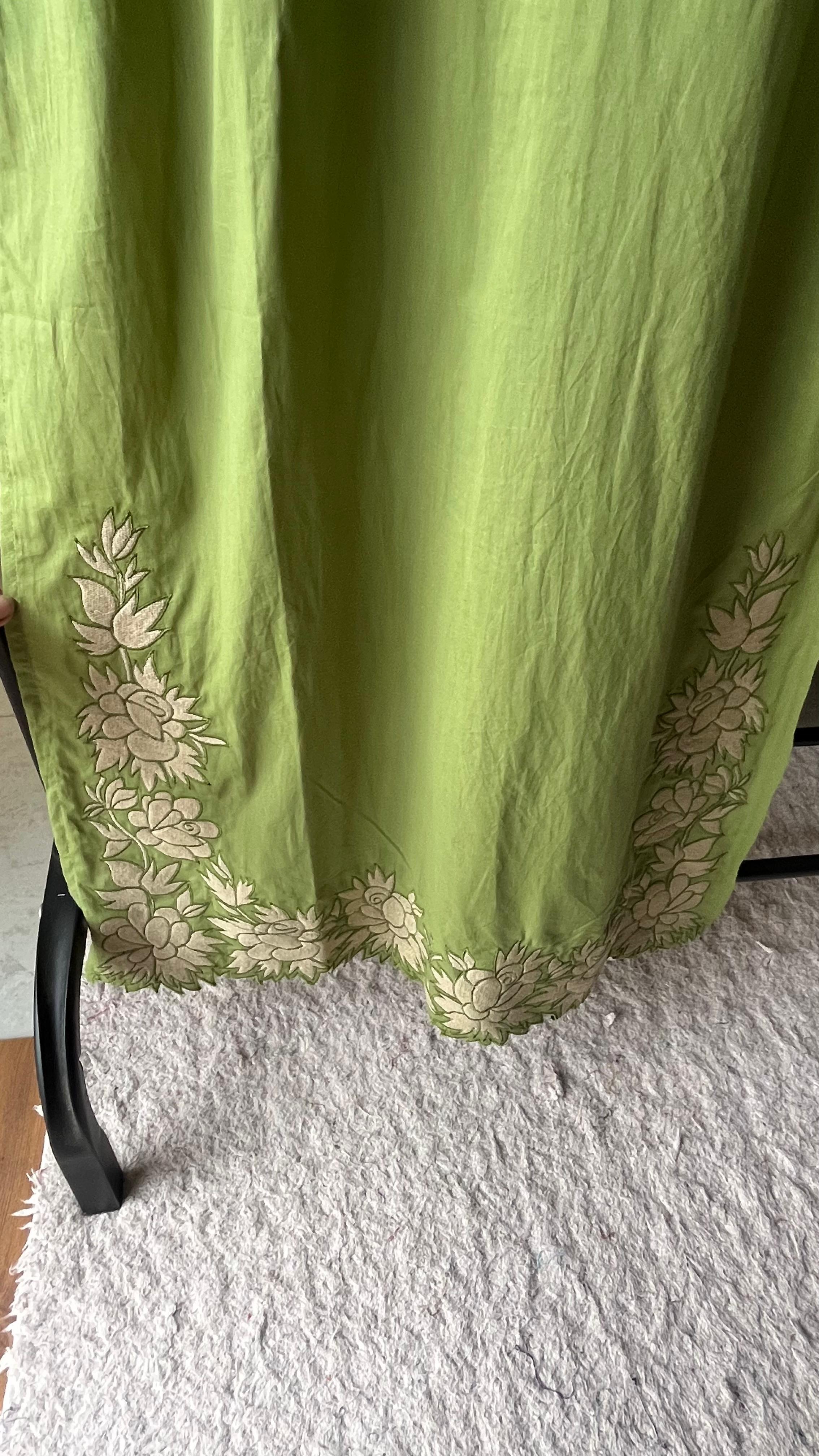 Monika Flower Embroided Dress