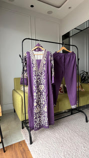 Anu Print Squence Dress