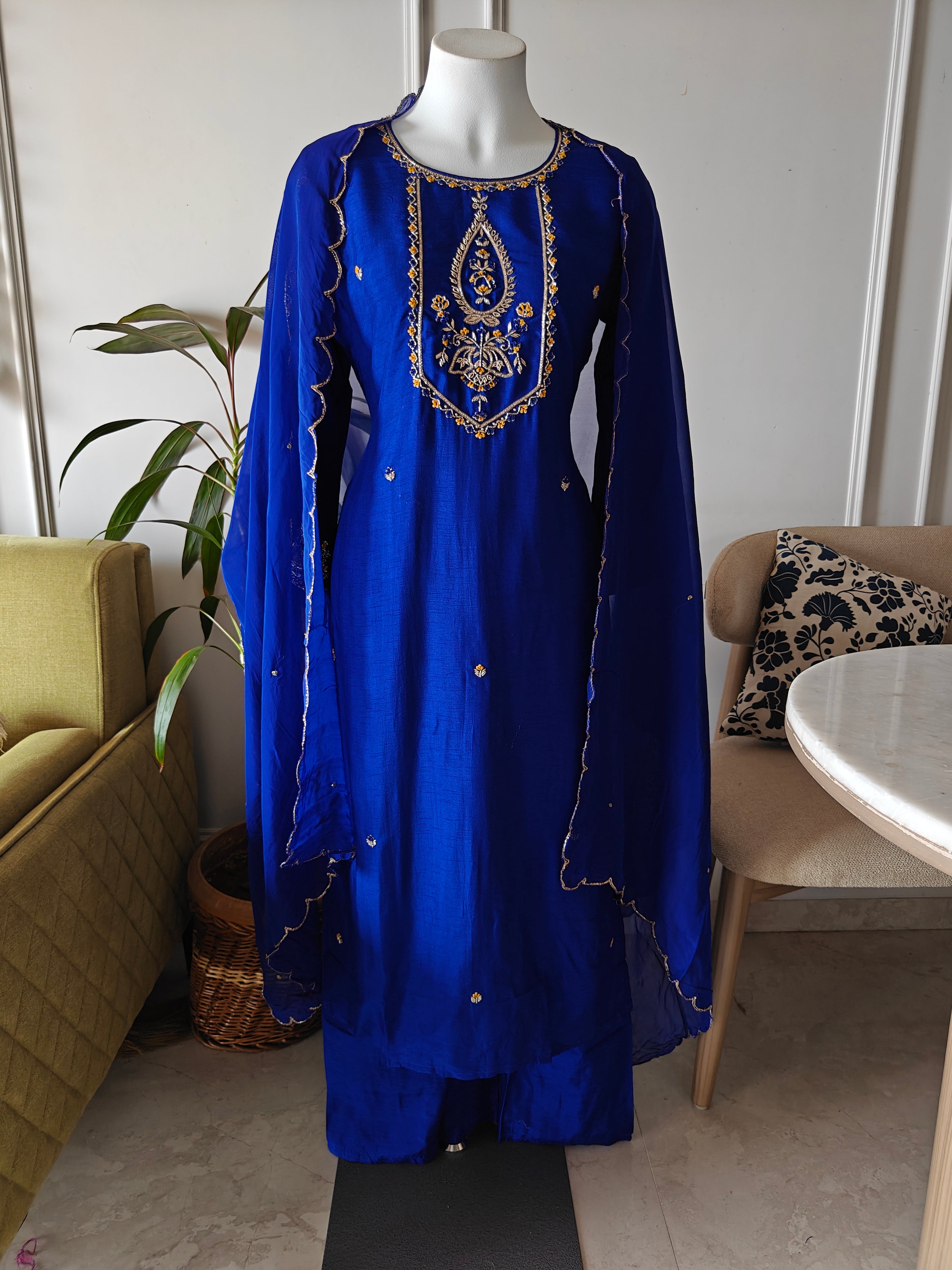 Rachana Zardozi Dola Silk Suit
