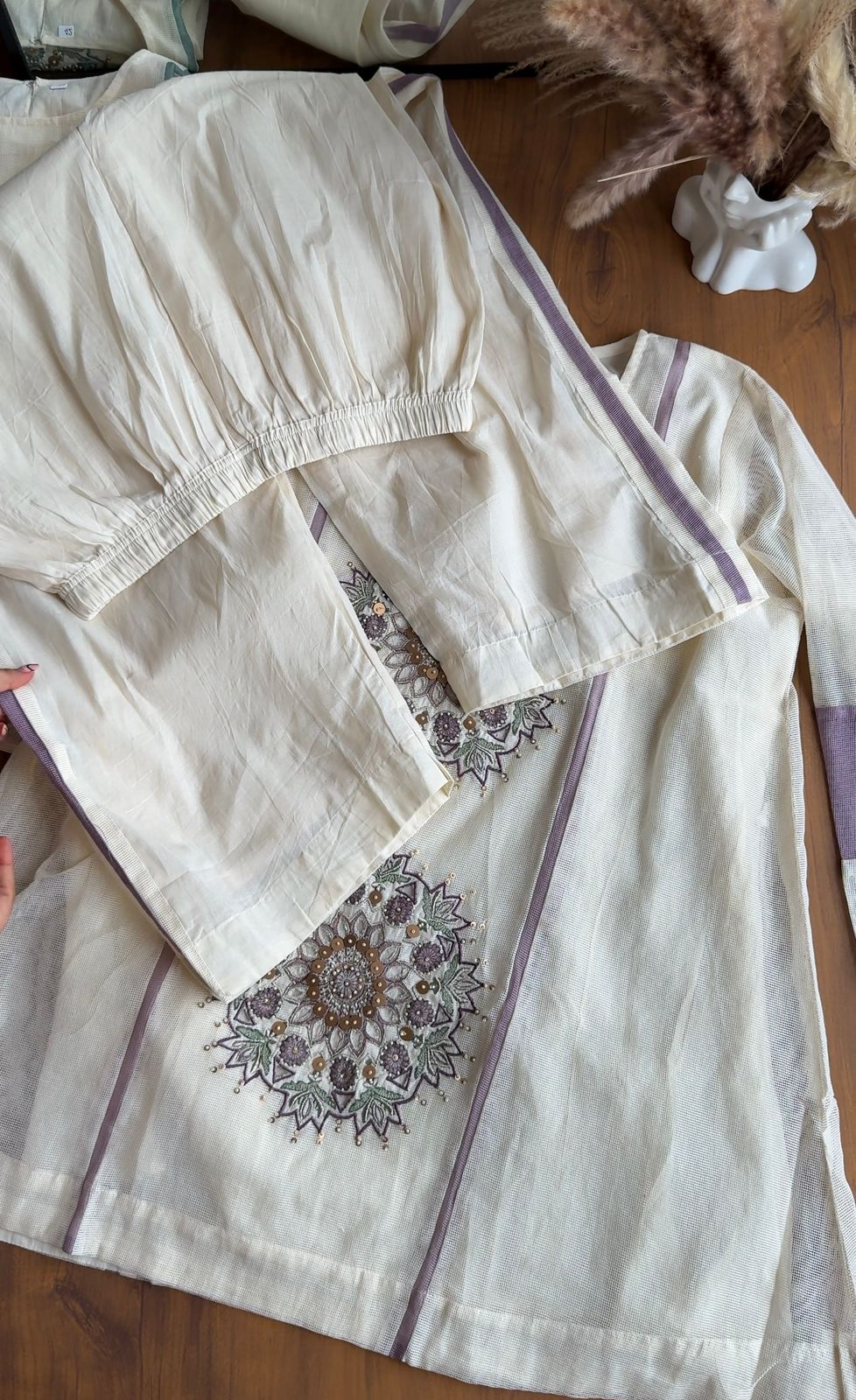 Mahi Jute Coord Set