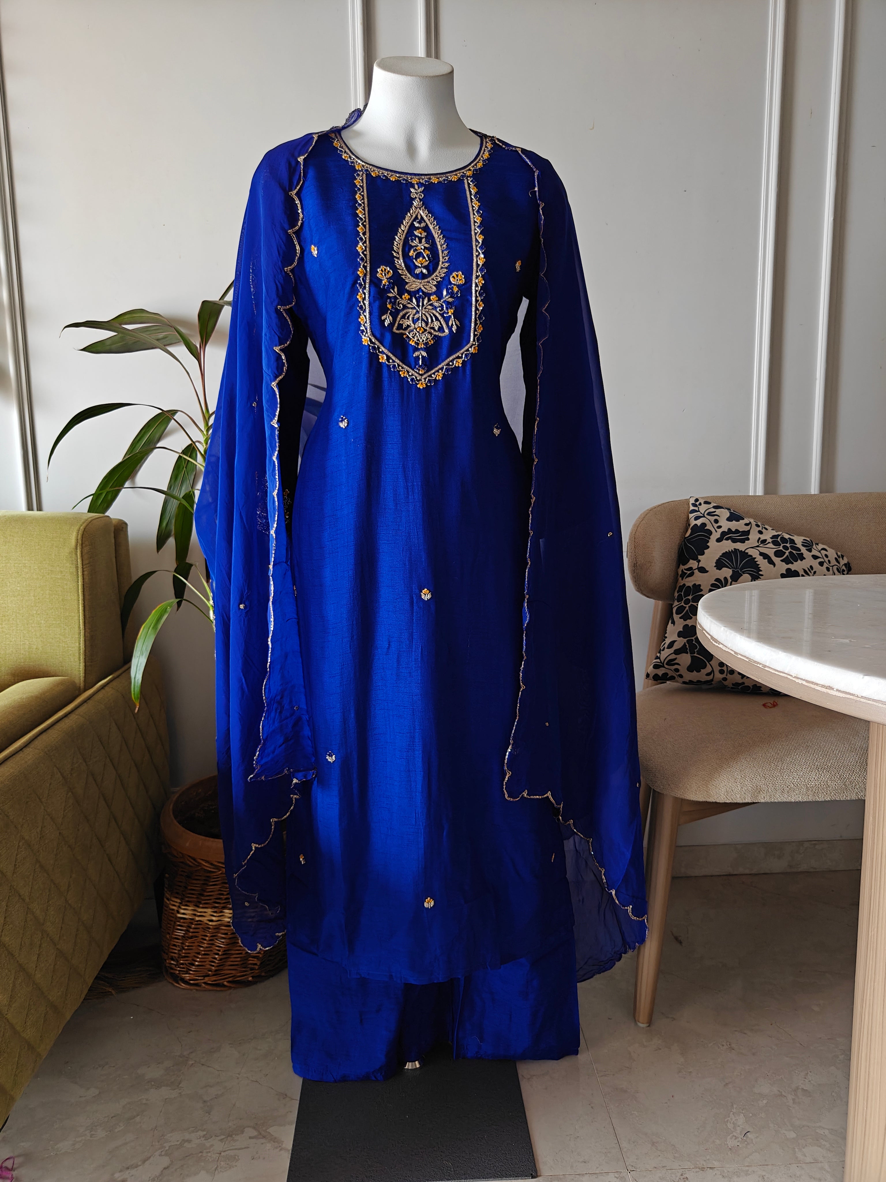 Rachana Zardozi Dola Silk Suit