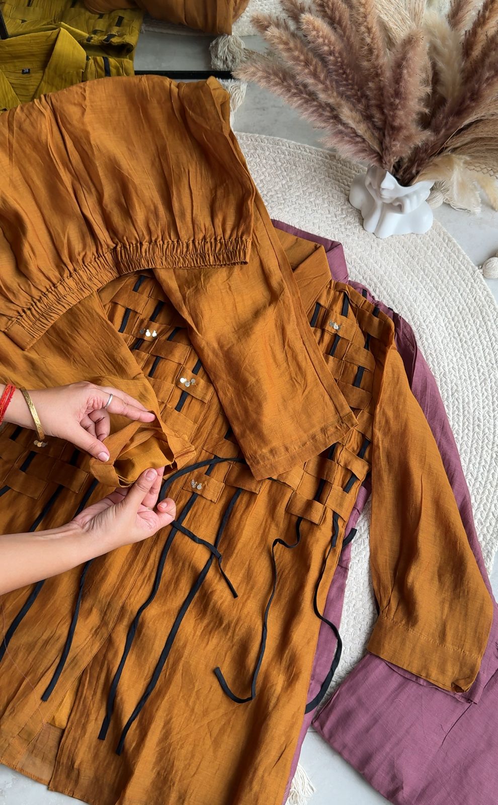 Tarini Mul Chanderi Coord Set