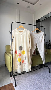 Alka Applique Work Dress