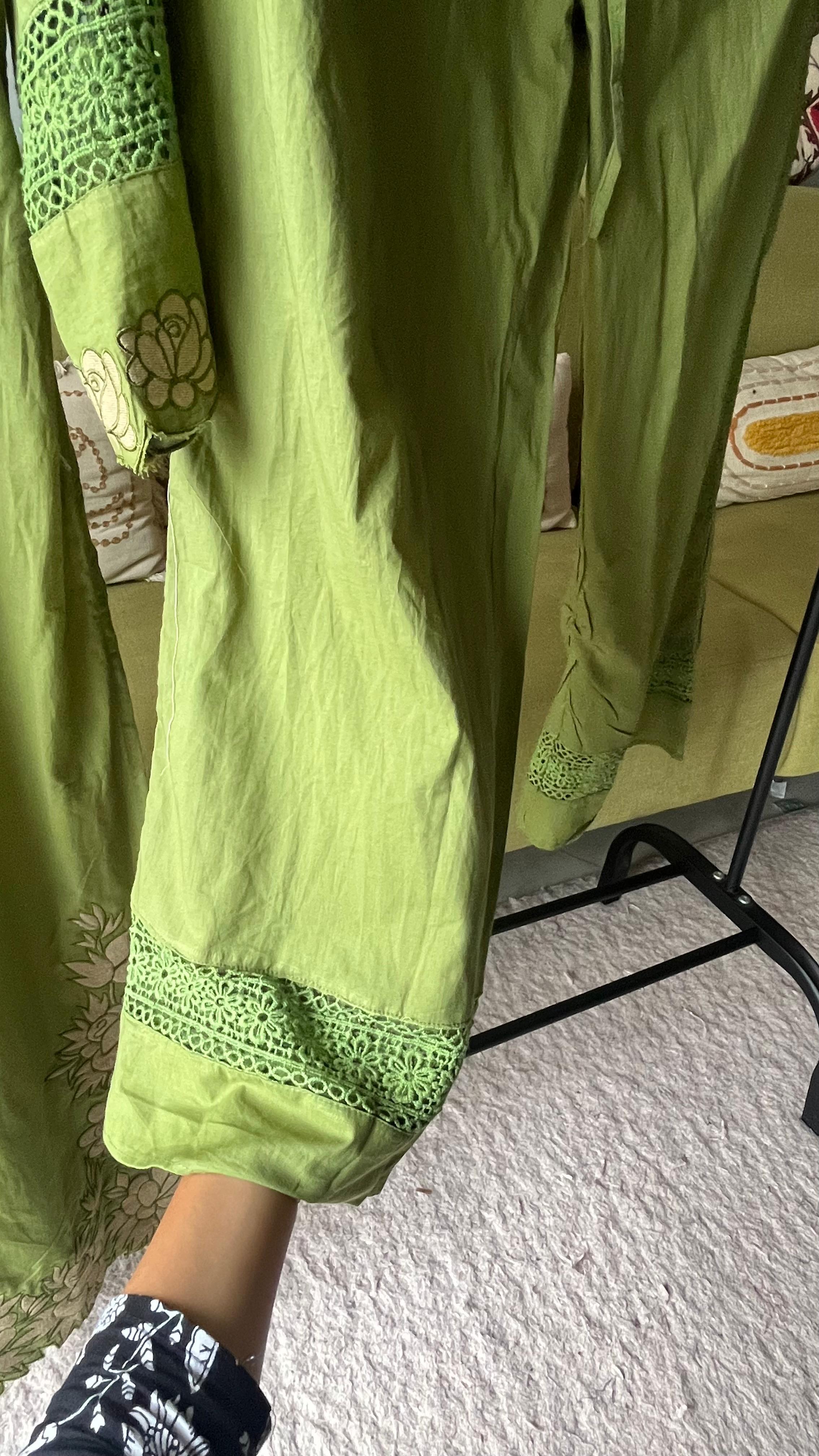 Monika Flower Embroided Dress