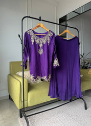 Saheli Handwork Dress With Plazzo