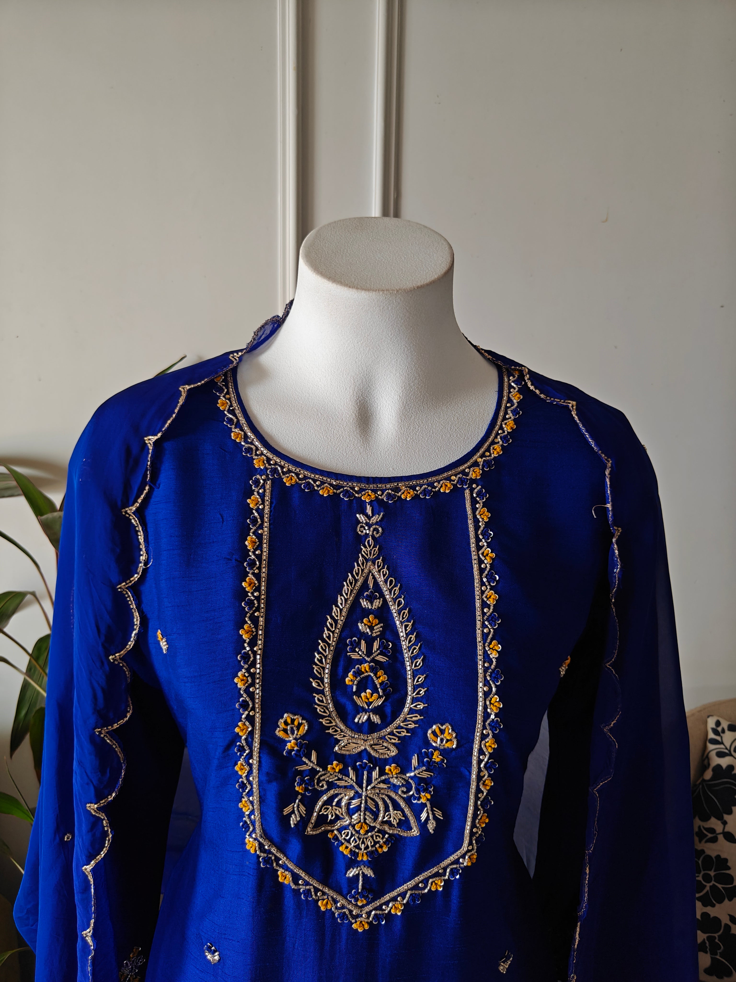 Rachana Zardozi Dola Silk Suit