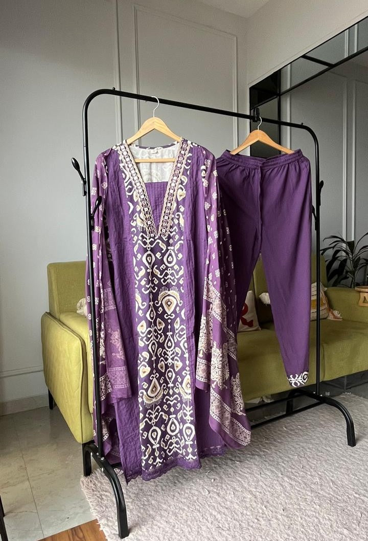 Anu Print Squence Dress