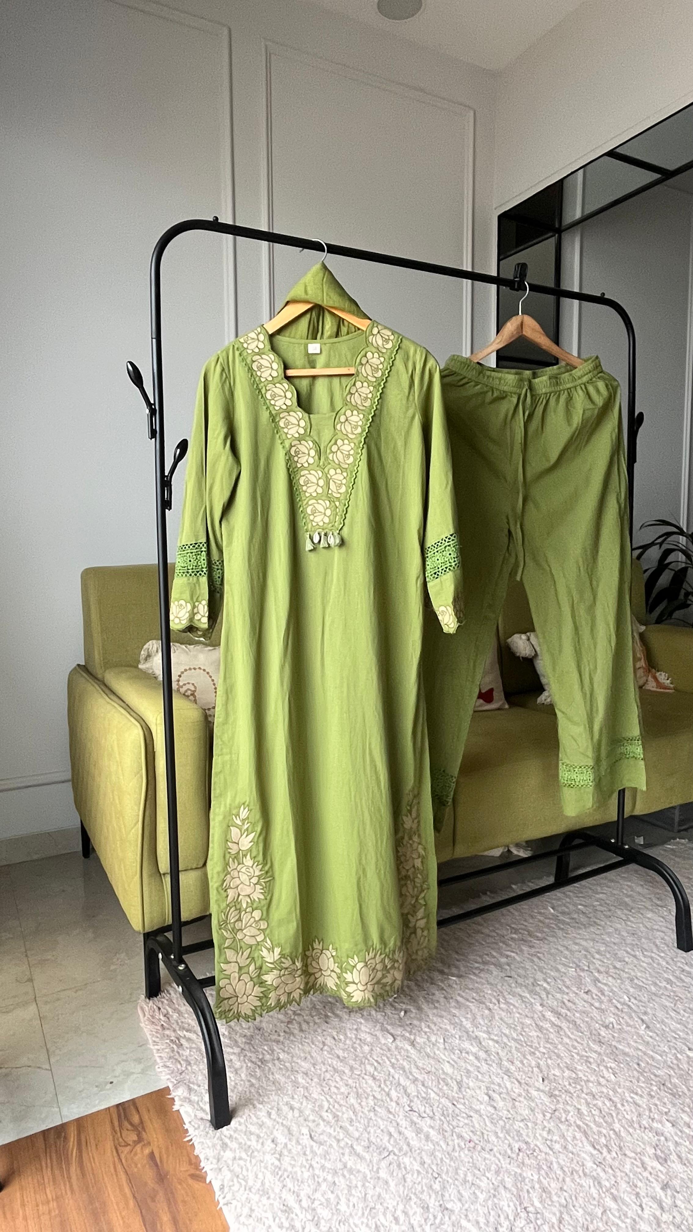 Monika Flower Embroided Dress