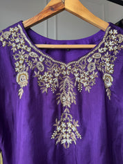 Saheli Handwork Dress With Plazzo