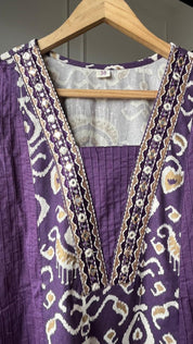 Anu Print Squence Dress