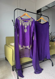 Saheli Handwork Dress With Plazzo